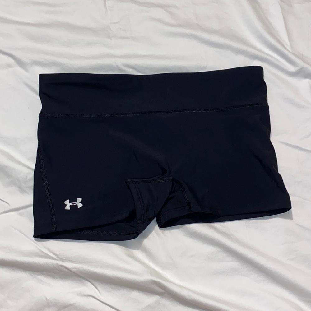 UNDER ARMOUR MEDIUM BLACK SPANDEX